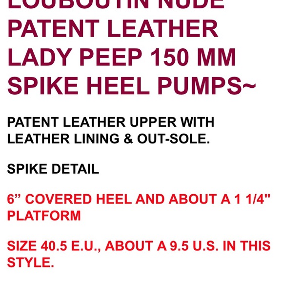 Christian Louboutin - Picture 2 of 4